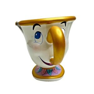 Disney Beauty and the Best Chip Coffee Mug Tea Cup Face Ceramic